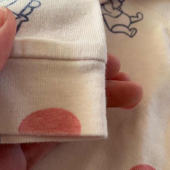 Baby Gap Toddler Girls Pink Winnie the Pooh and Roo Pajamas 5T - Picture 3 of 4
